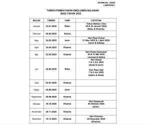 Tarikh Bayaran Gaji Penjawat Awam Bulan Ini Ada Kenaikan Gaji & Bonus!!